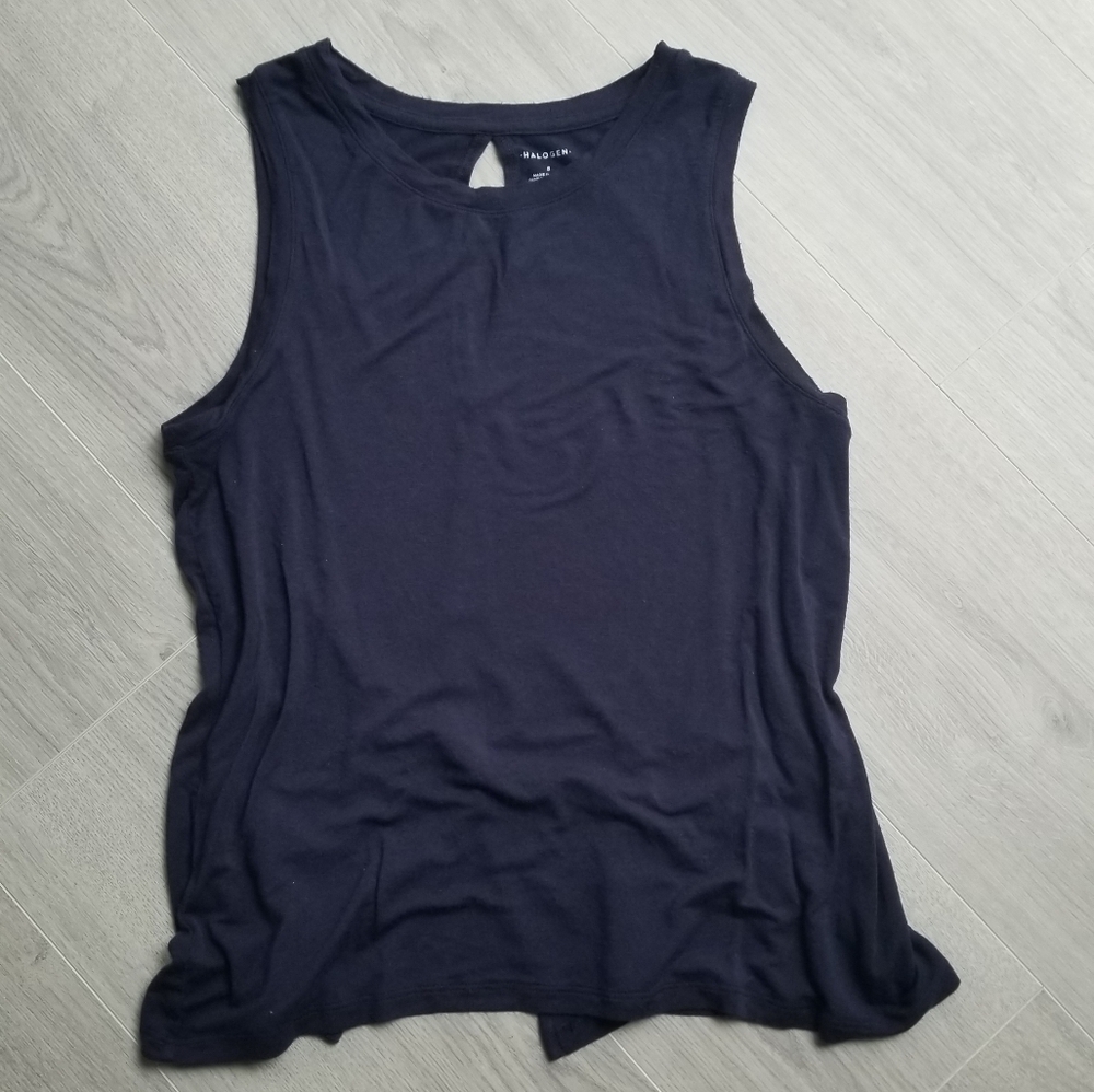 Navy Tank Top